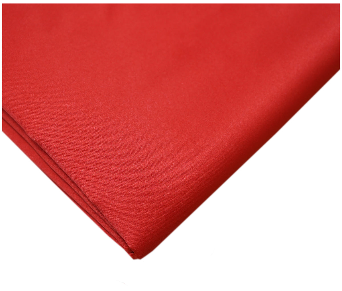 Red Duchess Satin - The Fabric Trade