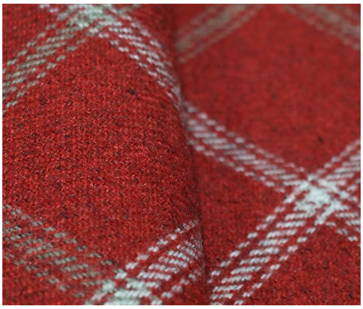 Red Lewis Tartan - The Fabric Trade