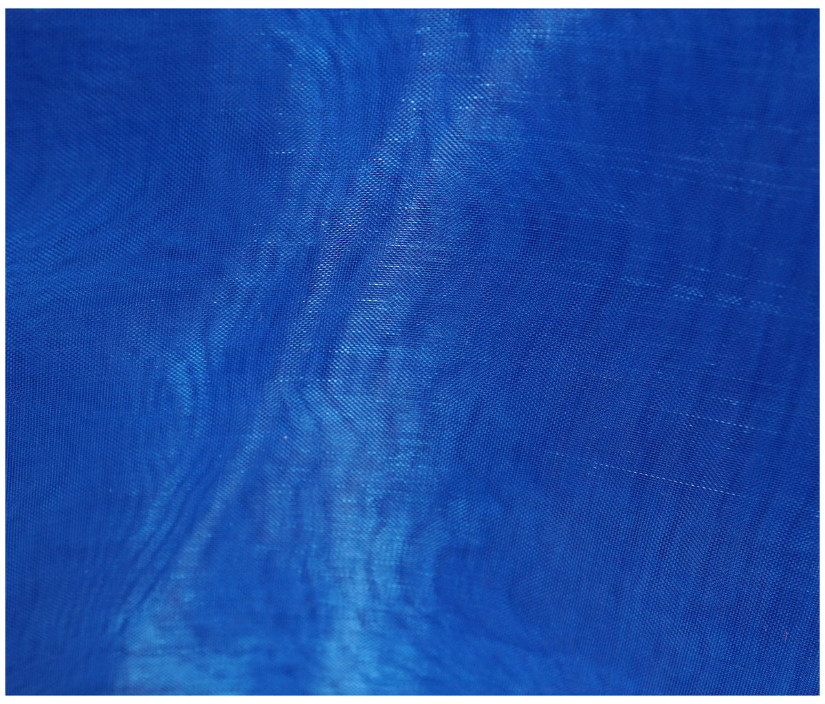 Royal Blue Organza - The Fabric Trade