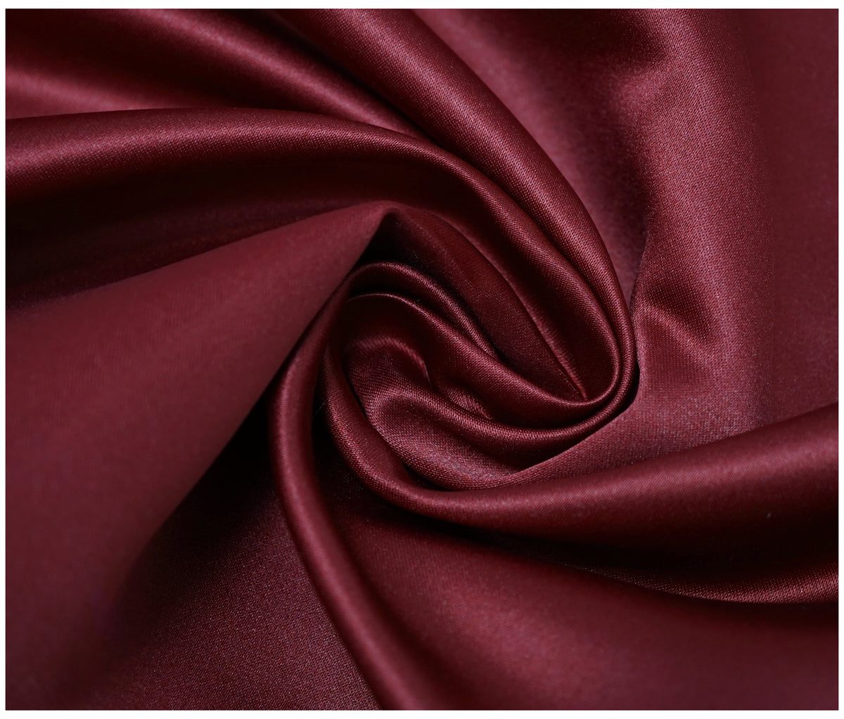 Ruby Duchess Satin - The Fabric Trade