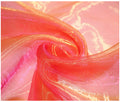 Salmon TT Organza - The Fabric Trade