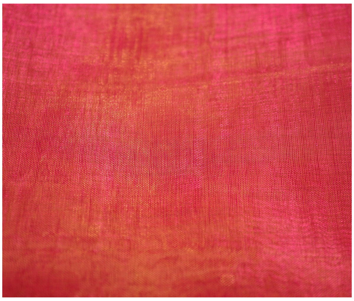 Salmon TT Organza - The Fabric Trade