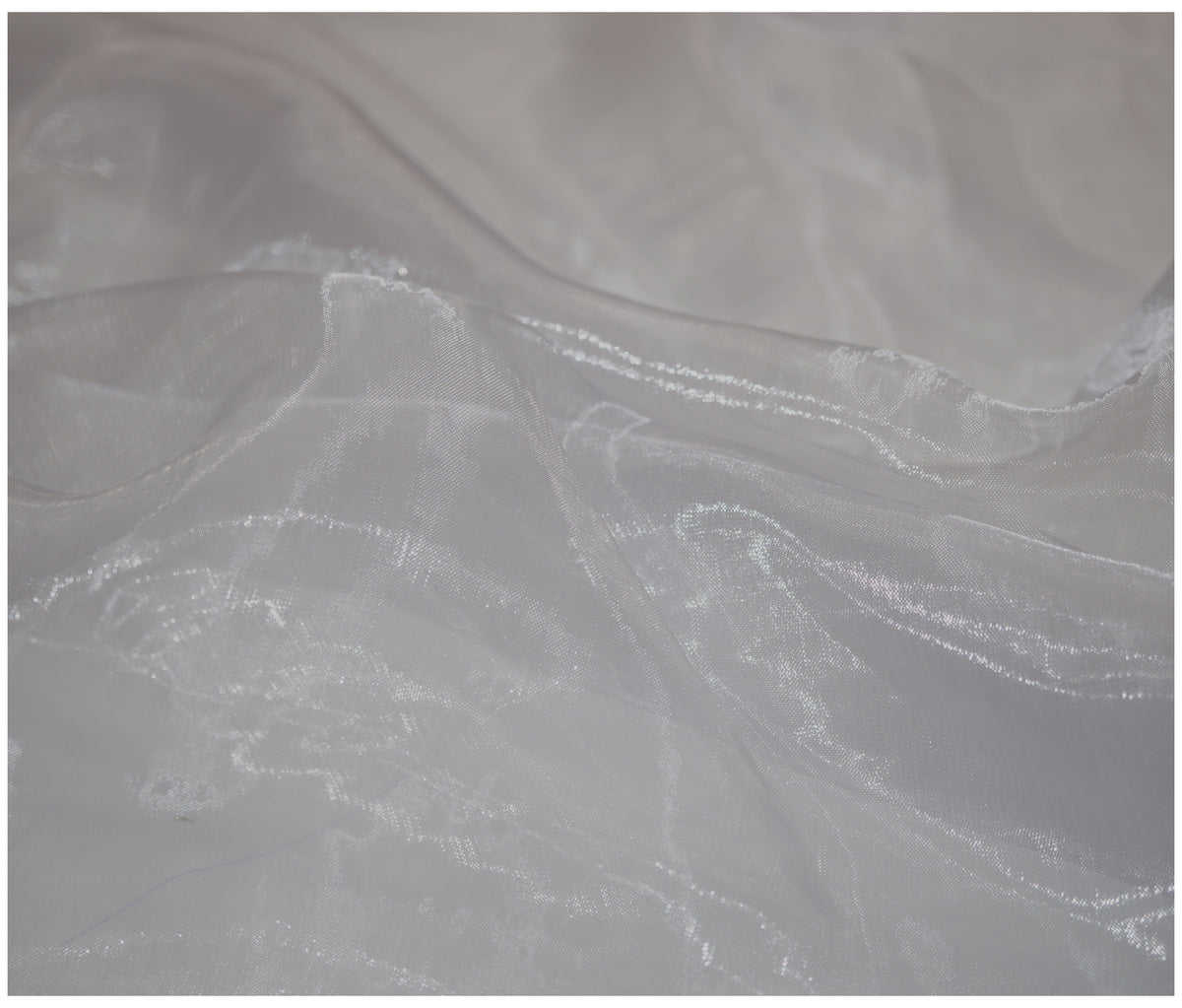 Silver Organza - The Fabric Trade