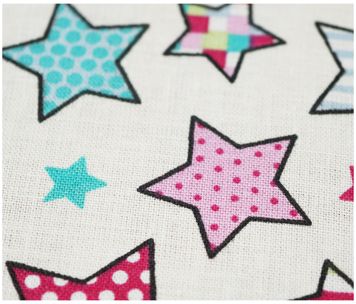 Stars Candy Lifestyle Printed 100% Cotton - The Fabric Trade