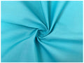 Turquoise Plain Polycotton - The Fabric Trade