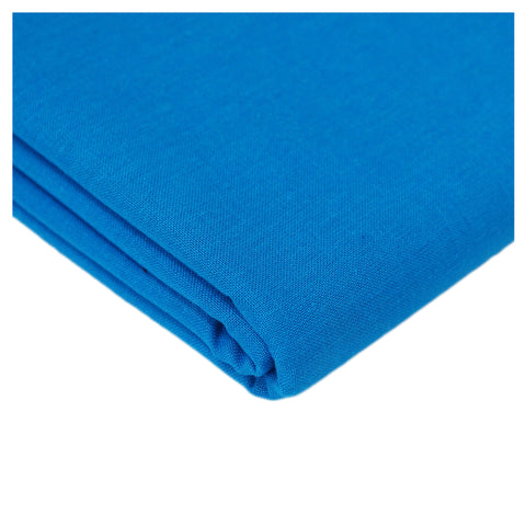 Turquoise 100% Plain Cotton - The Fabric Trade