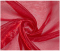 Wine Organza - The Fabric Trade