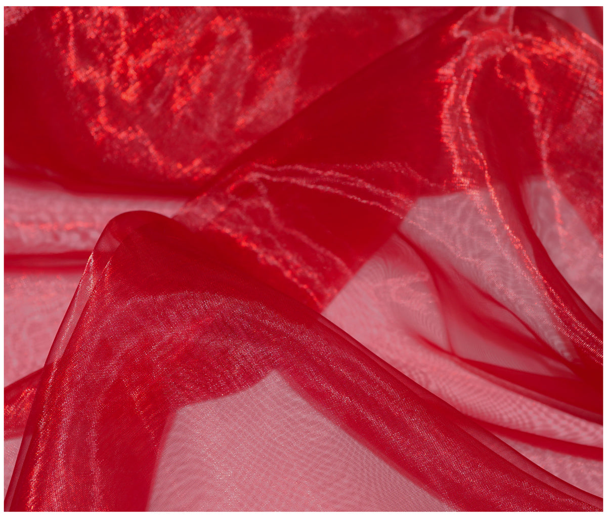 Wine Organza - The Fabric Trade